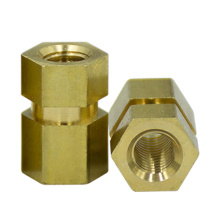 Cold Forming Insert Threading hex head Brass Nut